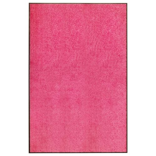 Vidaxl Paillasson Lavable Rose 120x180 Cm