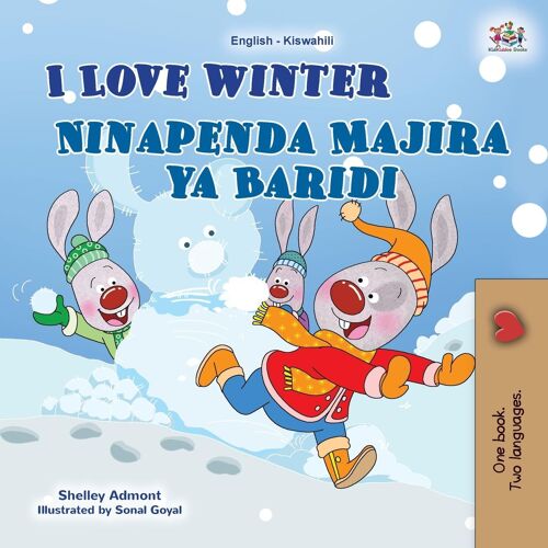 I Love Winter (English Swahili Bilingual Children's Book)