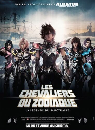 Les Chevaliers Du Zodiaque, La Légende Du Sanctuaire / Saint Seiya, Legend Of Sanctuary - Affiche Originale De Cinéma - Format 120x160 Cm - Un Film De Keichi Sato  - Année 2015