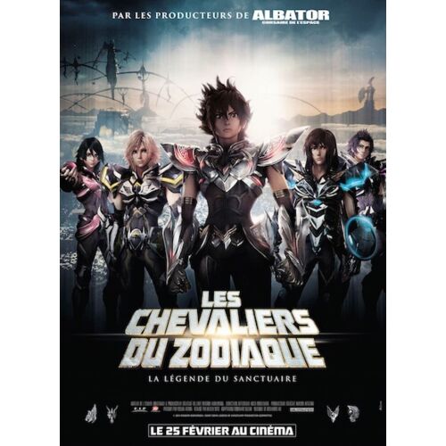 Les Chevaliers Du Zodiaque, La Légende Du Sanctuaire / Saint Seiya, Legend Of Sanctuary - Affiche Originale De Cinéma - Format 120x160 Cm - Un Film De Keichi Sato  - Année 2015