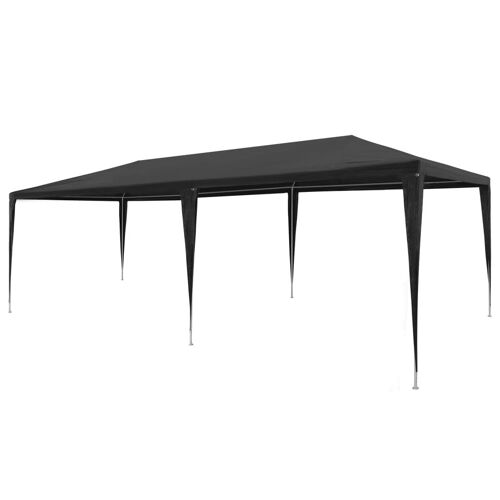 Vidaxl Tente De Réception 3 X 6 M Pe Anthracite