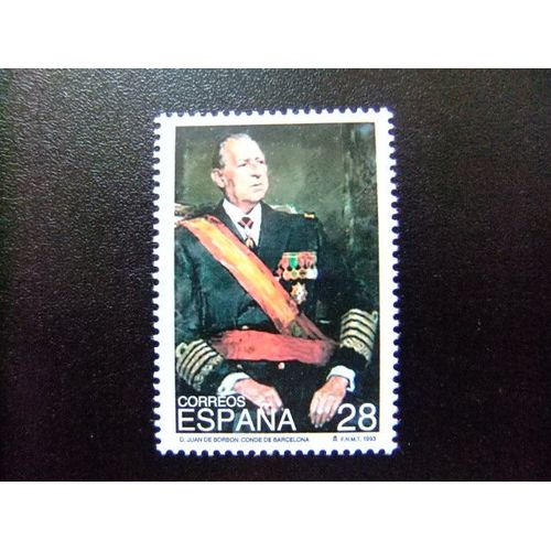 146 Espagne 1993 / Don Juan De Borbon (Père Du Roi Juan Carlos Ier) / Edifil 3264 ** Yvert 2852 **