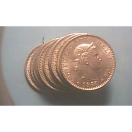 Suisse,Serie Complète 20 Centimes De 1960 À 1969