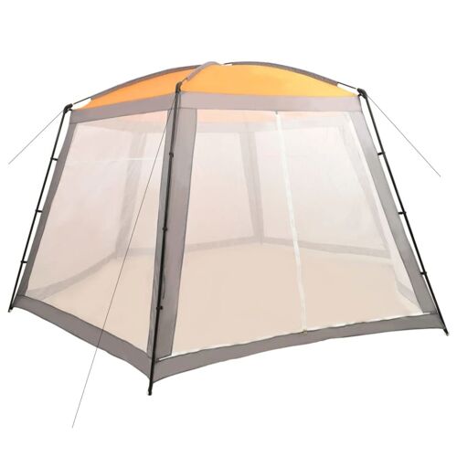 vidaXL Tente de piscine Tissu 590x520x250 cm Gris