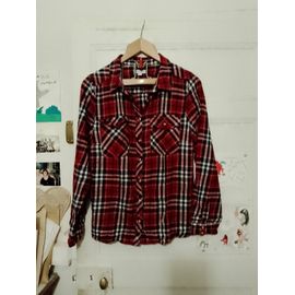 Chemise A Carreaux Rouges Traits Noirs/Blancs 38 M Creeks.