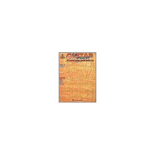 Recorded Versions Guitar Tablature Manuscript Paper