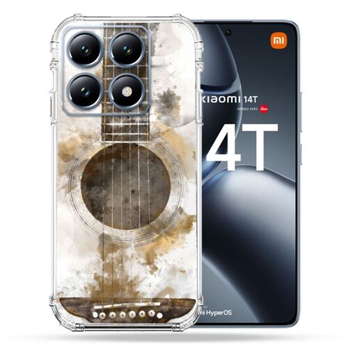 Coque Renforcée Pour Xiaomi 14t / 14t Pro Musique Guitare Tag