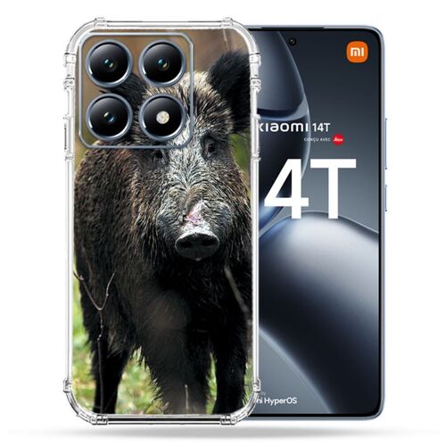 Coque Renforcée Pour Xiaomi 14t / 14t Pro Chasse Sanglier Bois