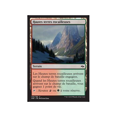 Hautes Terres Rocailleuses - Destin Reforgé - 170/185