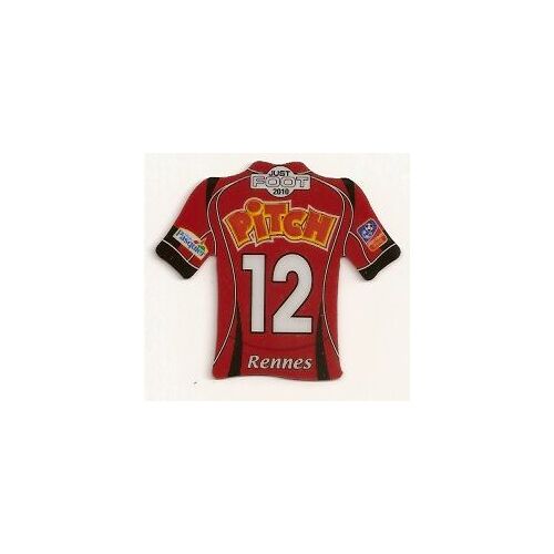 Magnet Pitch Maillot Football Equipe Rennes Numéro 12