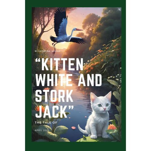 Kitten White And Stork Jack"