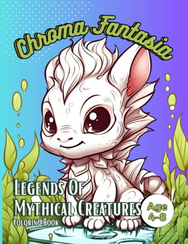 Chroma Fantasia: Legends Of Mythical Creatures Coloring Book (Chroma Fantasia Coloring Books)