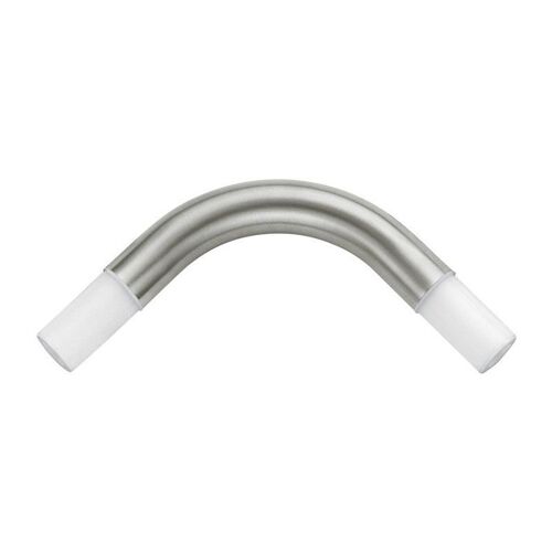 Coude 90Gr PLAN pour receveurs de douche carrés chromés KEUCO