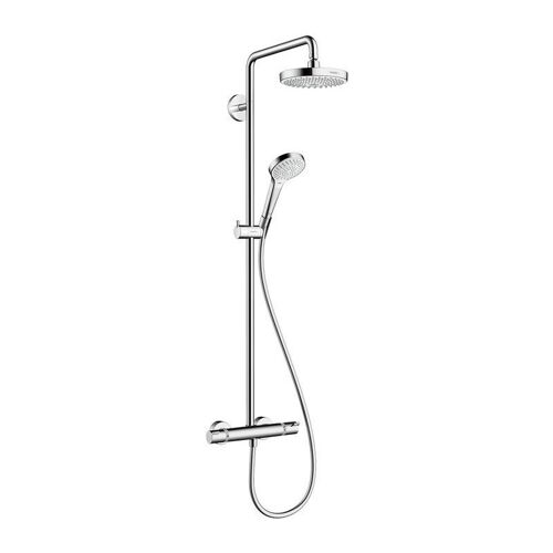 Colonne de douche 180 2jet blanc/chromé