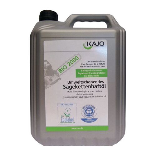 Huile à chaîne de tronçonneuse BIO 2000 76 mm²/s (à 40 deTaille C) 5 l bidon KAJO