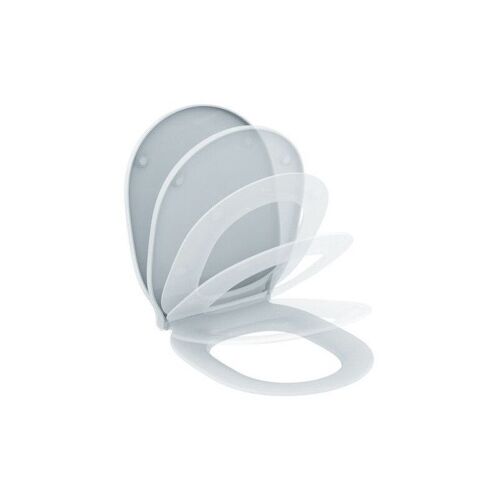 Abattant WC CONNECT AIR avec couvercle à fermeture amortie (enveloppe) blanc IDEAL STANDARD