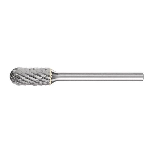 Petite Fraise sur tige forme WRC D. 6 mm L. tête 13 mm D. de la tige 3 mm carbur
