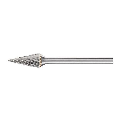 Petite Fraise sur tige forme SKM D. 6 mm L. tête 13 mm D. de la tige 3 mm carbur