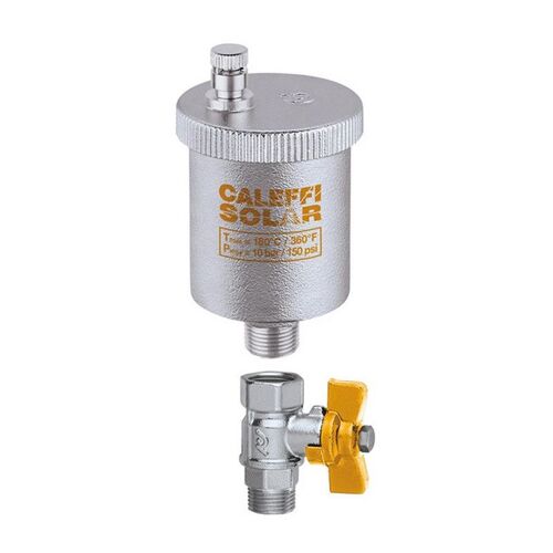 Purgeur d'air automatique Solar Größe 3/8Z m Vanne d'arrêt à bille