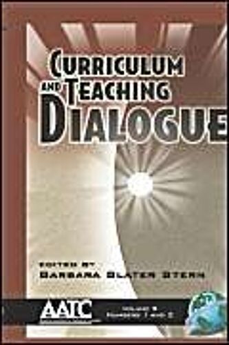 Curriculum And Teaching Dialogue 9 1&2 (Hc)