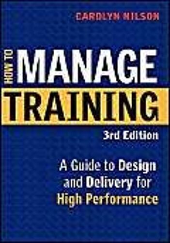 How To Manage Training