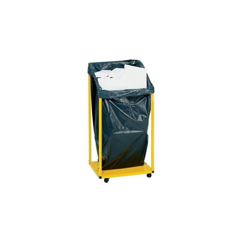 Sac en plastique 400 l LD-PE gris 100 Âµm l.650/550xL1600 mm 50 pièces/carton