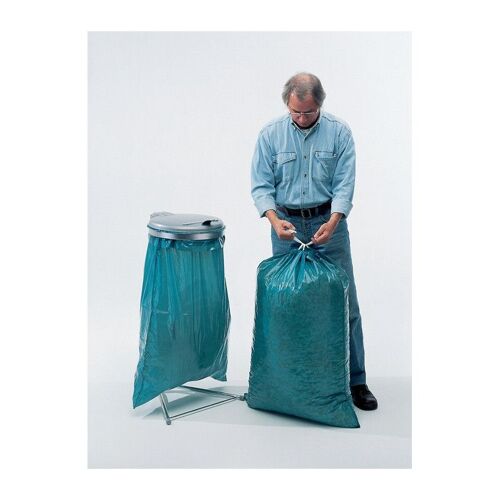 Sac en plastique 120 l LD-PE bleu 45 Âµm l.700xL1050 mm 250 pièces/carton
