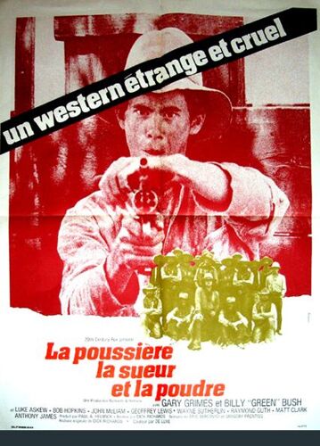 La Poussière, La Sueur Et La Poudre/ The Culpepper Cattle Company - Véritable Affiche De Cinéma Pliée - Format 120x160 Cm - De Dick Richards Avec Gary Grimes, Billy Bush Luke, Askew,Bo Hopkins - 1972