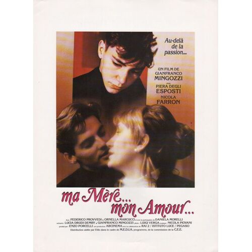 Ma Mère... Mon Amour, Synopsis, De Gianfranco Mingozzi, Avec Piera Degli Esposti, Nicola Farron