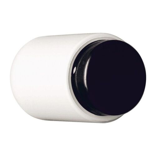 Butoir de porte mural 611.90 plastique 99 blanc pur L.90mm HEWI