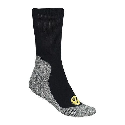 Chaussette renforcée Perfect Fit Socks taille 39-42 noir/gris ELTEN