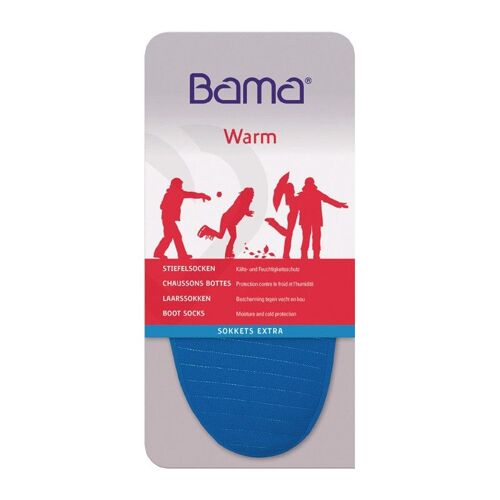 Chaussette isolante taille 38-39 bleu 1 paire BAMA