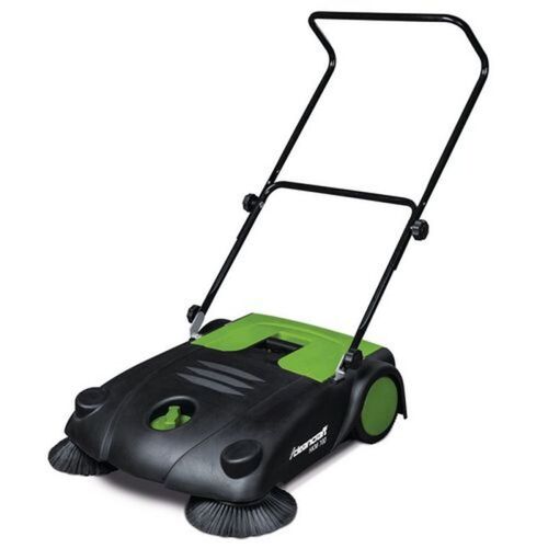 Balayeuse mécanique HKM 700 avec 2 balais latéraux 700 mm 2800 m²/h 20 L CLEANCRAFT