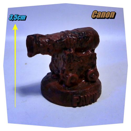 Figurine Pirates Des Caraibes 3 - Pion Canon Vaisseau Davy Jones - 2007