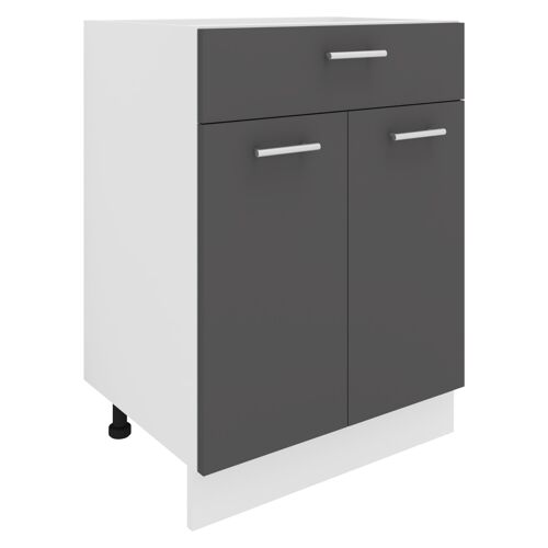 VCM Armoire de cuisine Largeur 60 cm Tiroir Meuble bas Cuisine Meubles de cuisine Esilo Armoire de cuisine Largeur 60 cm Tiroir Meuble bas Cuisine Meubles de cuisine Esilo