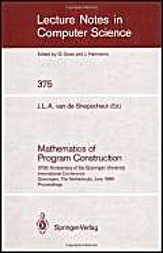 Mathematics Of Program Construction