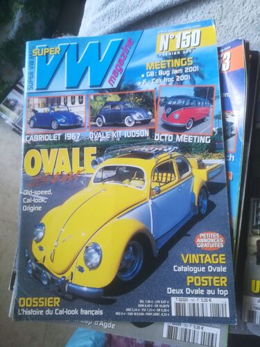Super Vw Magazine 150 De 2002 Cox Cab,Ovale Kit,Cox 56