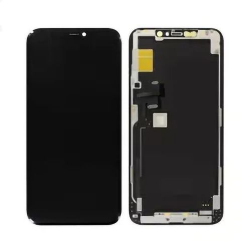 Original Ecran Lcd & Vitre Tactile Noir Assemblés Sans Châssis Pour Apple Iphone 11 Pro Max (A2161 A2220 A2218)
