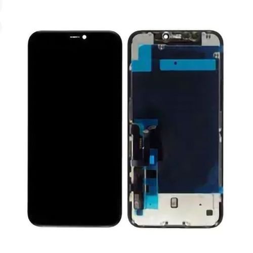 Original Ecran Lcd & Vitre Tactile Noir Assemblés Sans Châssis Pour Apple Iphone 11 (A2111 A2221 A2223) (C3f)