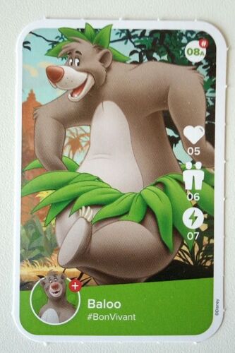 Carte Disney 2023 La Magie Disney S'invite Chez Carrefour 100 Cuisinons En Famille Avec Disney 08a Baloo 08 A