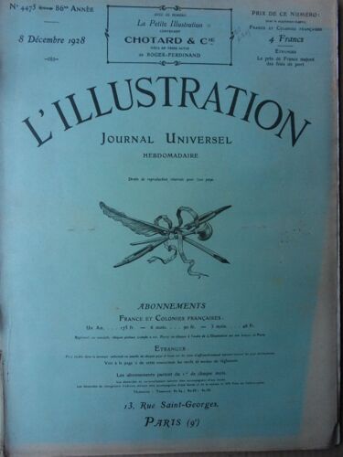 Illustration (L') N°4475 Du 08-12-1928
