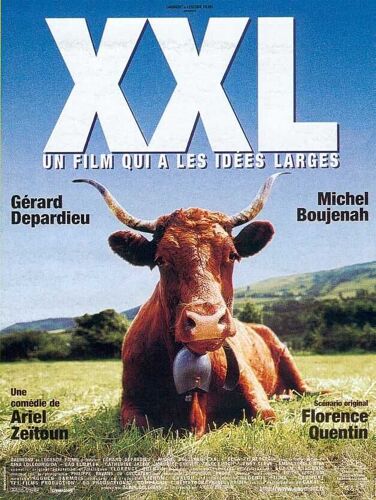 Xxl - Véritable Affiche De Cinéma Pliée - Format 40x60 Cm - De Ariel Zeitoun Avec Michel Boujenah,  Gerard Depardieu, Gad Elmaleh, Gina Lollobrigida, Elsa Zylberstein, Catherine Jacob - 1997