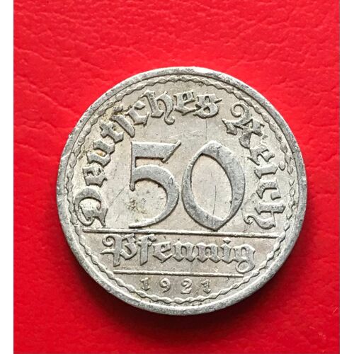 50 Pfennig - 1921 A - Allemagne