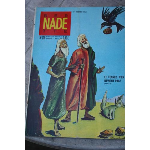Bernadette N°138 Nouvelle Série 1er Décembre 1963