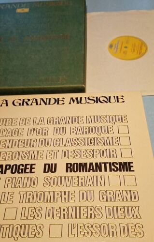 La Grande Musique L Apogée Du Romantisme Un Livre Plus Vinyles 