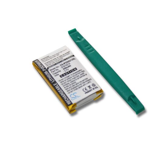 vhbw 1x Batterie compatible avec Apple IPod Shuffle 1G, MB226LL/AiPOD, 1re génération lecteur de musique MP3 (250mAh, 3,7V, Li-polymère)