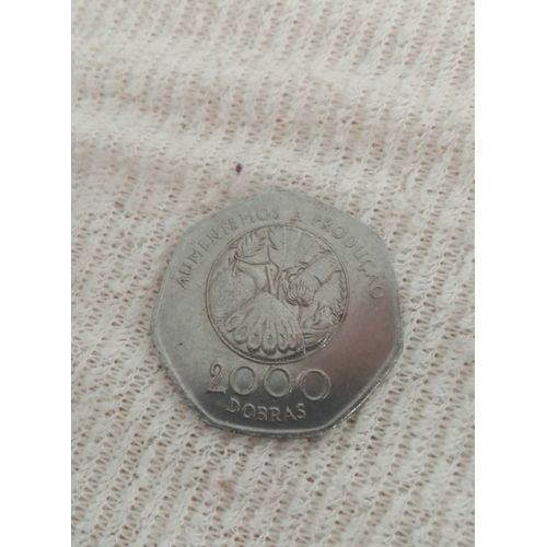 Monnaie 2000 Dobras Sao Tomé Et Principe 1997