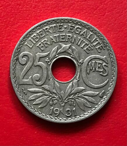 25 Centimes - Lindauer - 1931 - France