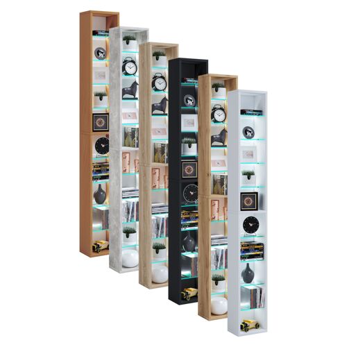 VCM Étagère murale en bois Étagère à suspendre Étagère à livres Wandboard Deko verre Rasato XL Étagère murale en bois Étagère à suspendre Étagère à livres Wandboard Deko verre Rasato XL
