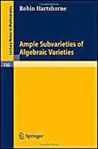 Ample Subvarieties Of Algebraic Varieties